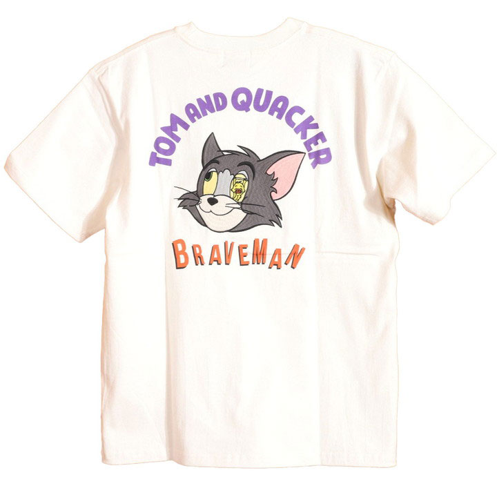 年末年始も毎日出荷】The BRAVE-MAN × TOM & JERRY 半袖Tシャツ TJB