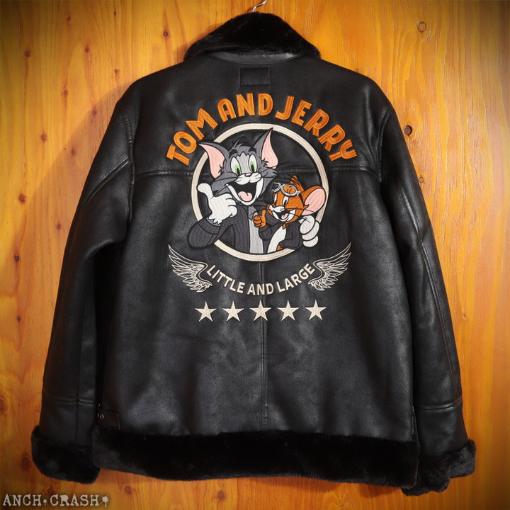 トムとジェリー ボンディング B-3 フライトジャケット TJN-2501 TOM