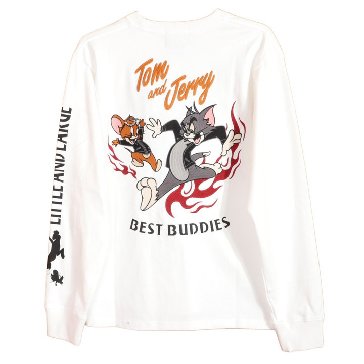 24h限定P最大14倍!1/13pm23:59迄 トムとジェリー ロンTEE TJN-2601 TOM