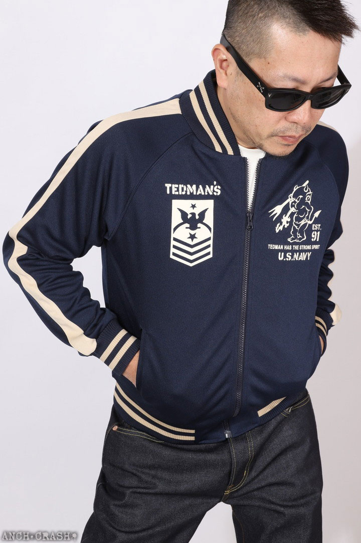テッドマン トラックジャケット Size M Yahoo!オークション -「テッドマン ジャージ」(メンズ