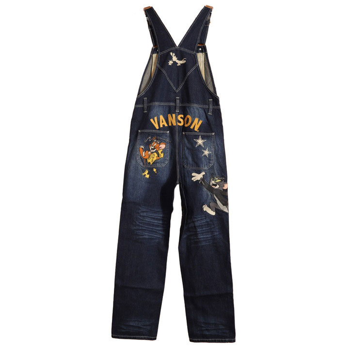 メンズオーバーオール（柄：ストライプ）｜ボトムス、パンツ