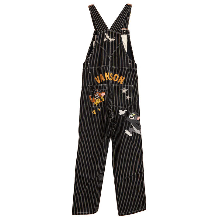メンズオーバーオール（柄：ストライプ）｜ボトムス、パンツ