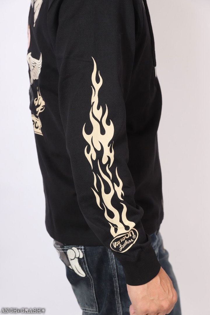 VANSON（バンソン） トムとジェリー コラボ ZIP パーカー TJV-2528 TOM