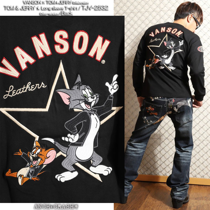 VANSON（バンソン） 24h限定P最大16倍!1/5pm23:59迄 トムとジェリー