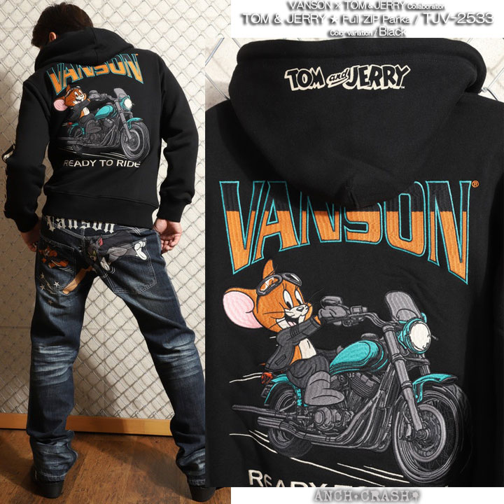 VANSON（バンソン） 24h限定P最大14倍!1/13pm23:59迄 トムとジェリー