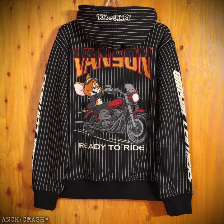 VANSON（バンソン） 72h限定P最大14倍!12/21pm23:59迄 トムとジェリー