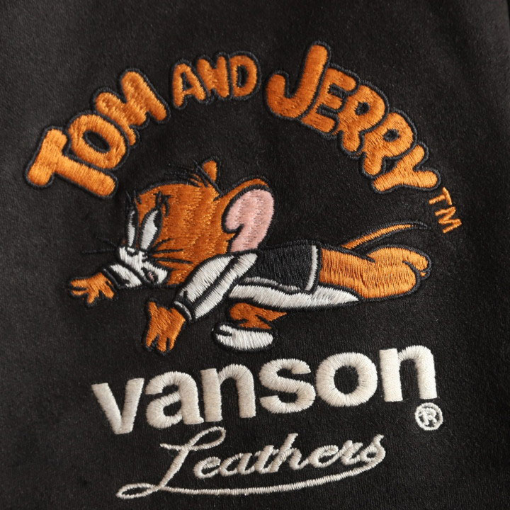 VANSON（バンソン） トムとジェリー コラボ ボンディング パーカー TJV