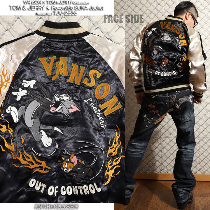 VANSON（バンソン） 24h限定P最大16倍!1/5pm23:59迄 トムとジェリー