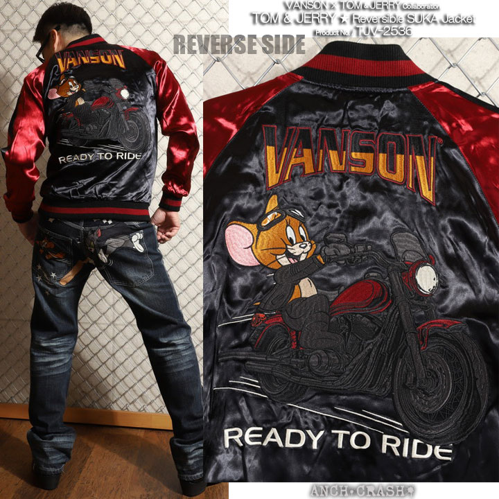 VANSON（バンソン） 24h限定P最大16倍!1/5pm23:59迄 トムとジェリー