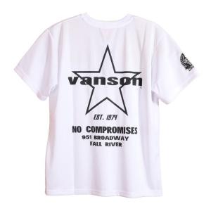 当店別注!VANSON バンソン ドライメッシュ 半袖 Tシャツ VS22808S【メール便送料25...