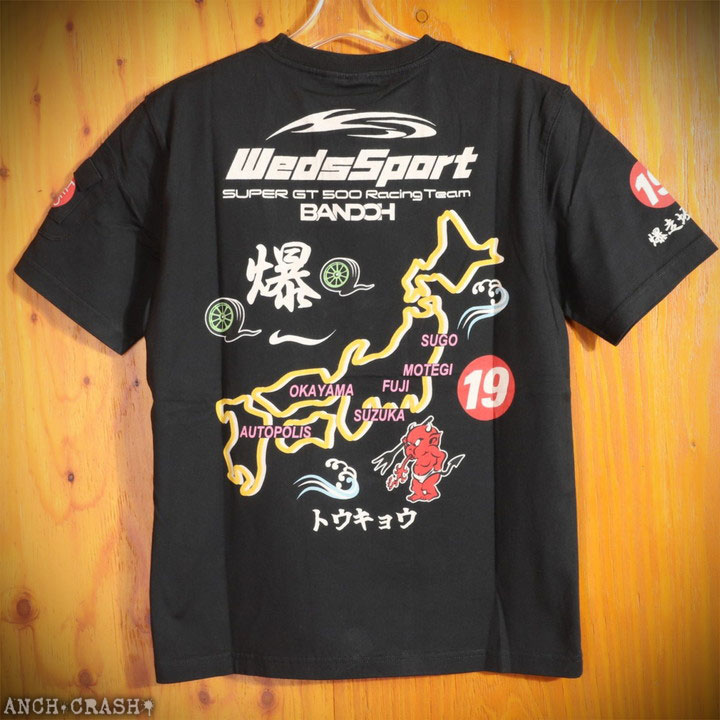 TEDMAN（テッドマン） WedsSport BANDOH×TEDMAN コラボ 半袖 Tシャツ