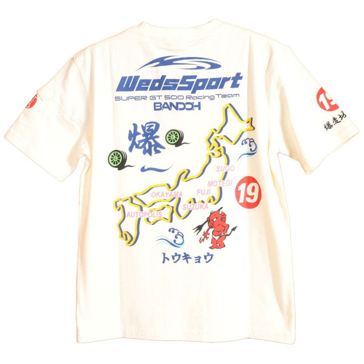 TEDMAN（テッドマン） WedsSport BANDOH×TEDMAN コラボ 半袖 Tシャツ