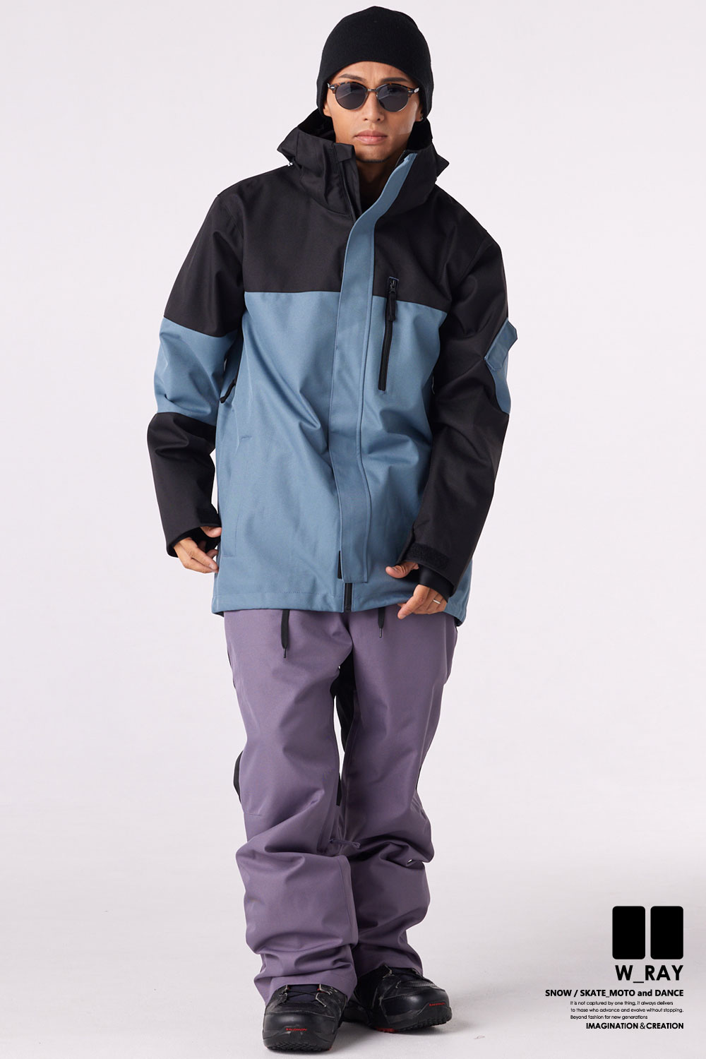 スノーボードウェア メンズ レディース 上下セット スノボウェア スノーウェア 2023-2024 スノボーウェア W_RAY ダブルレイ XXS/XS/S/M/L/XL/XXL J137/J138(14850円)