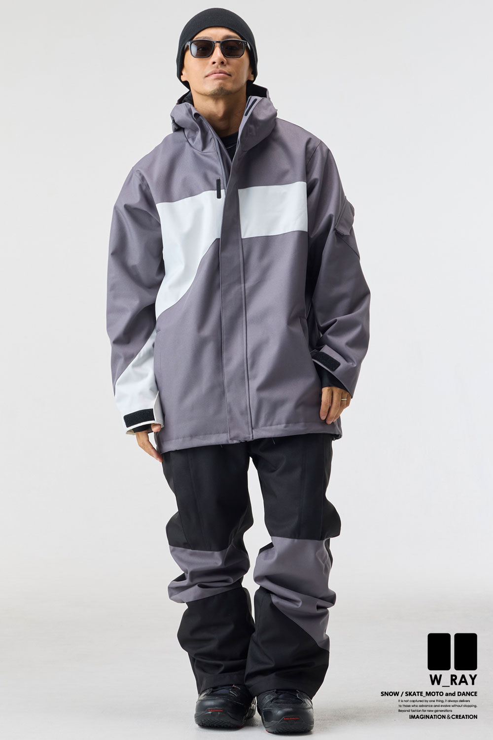 リアリズム スノーボード ウェア メンズ レディース 上下 セット