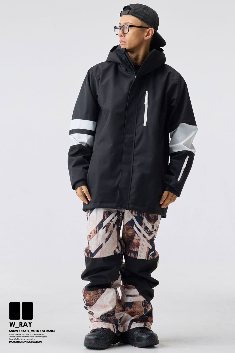 スノーウェア 黒 上下セット XS 最終価格】VOLCOM スノーウェア上下 黒