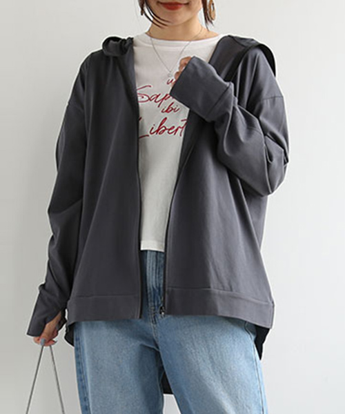 and it_（アンドイット） uvカットパーカー 冷感 レディース 涼しい 春