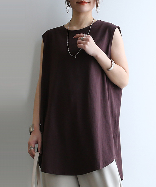 and it_（アンドイット） カットソー レディース 綿 tシャツ トップス