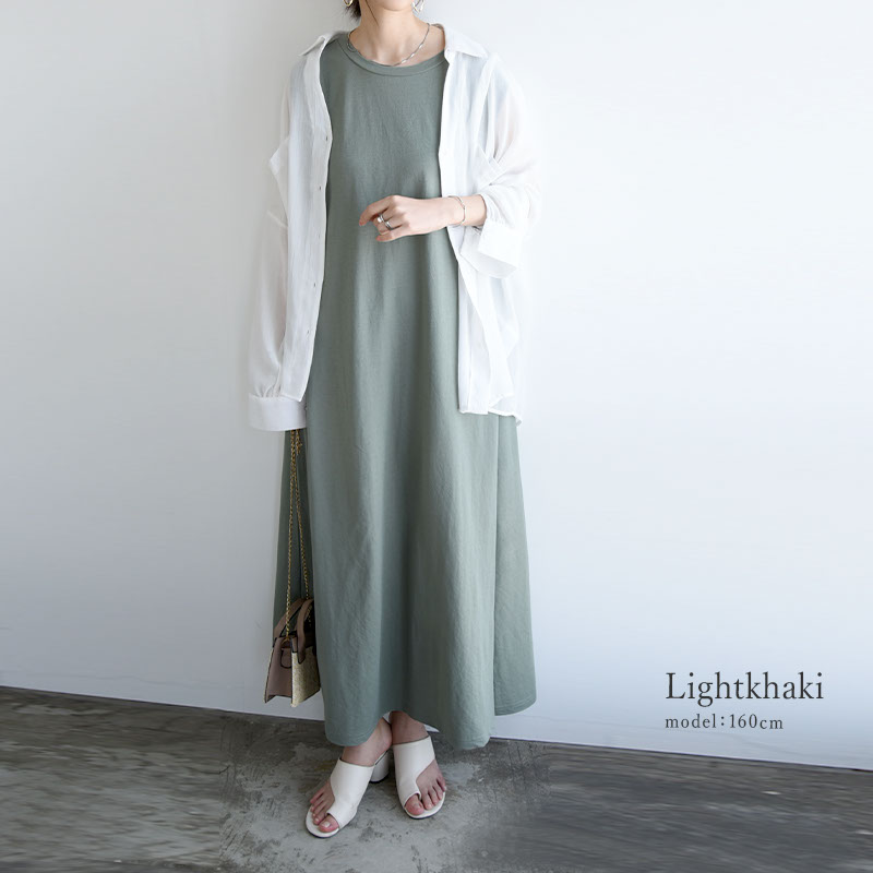 まま－る◆新品 アルジ－◆接触冷感 肩あきりぼんワンピース 130 51SQGPLTcoL._UY1000_.jpg