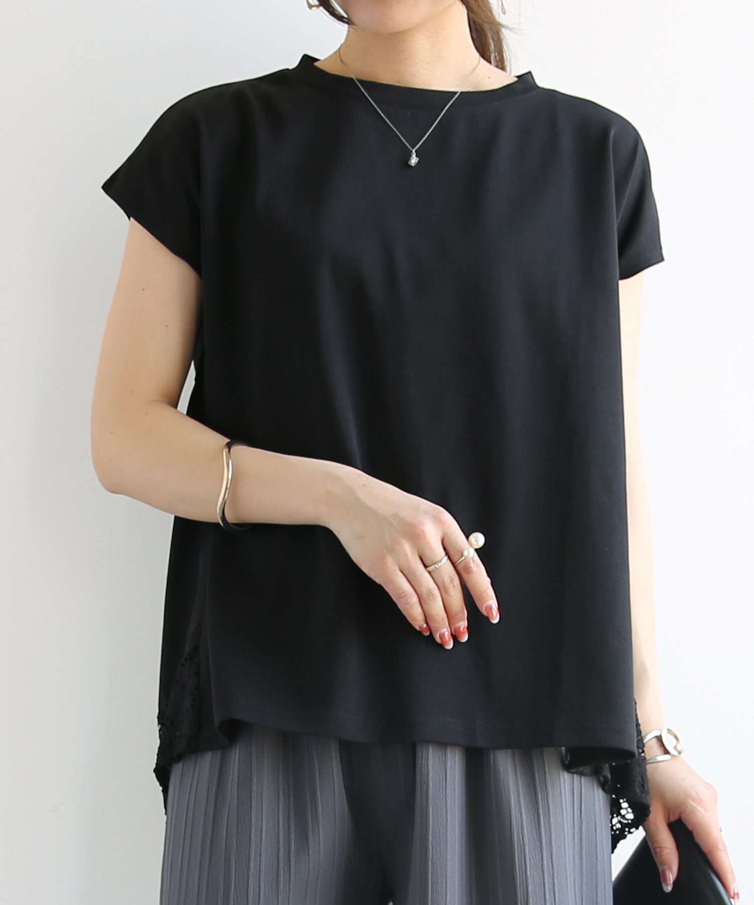 and it_（アンドイット） tシャツ レディース 半袖 無地 カットソー