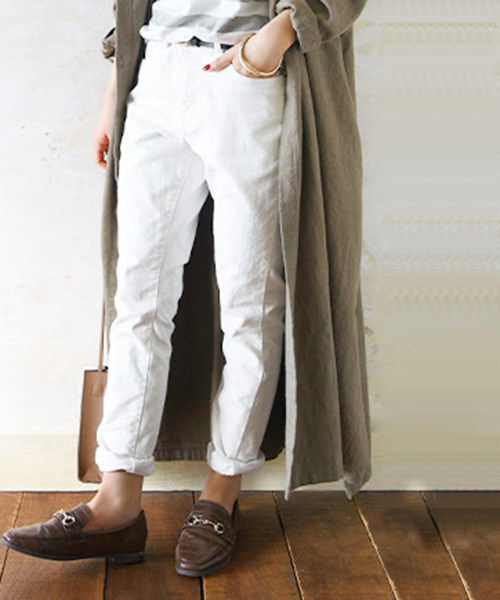 スキニーパンツ デニムパンツ ボトムス ストレッチ 楽ちん 伸縮性 レディース 20代 30代 40代 おしゃれ | and it_ | 04