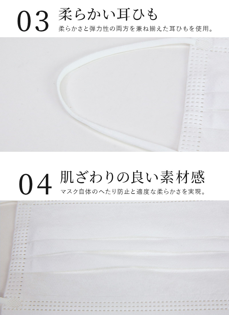 and it_（アンドイット） マスク 不織布 50枚入り 8箱 400枚 予防 風邪