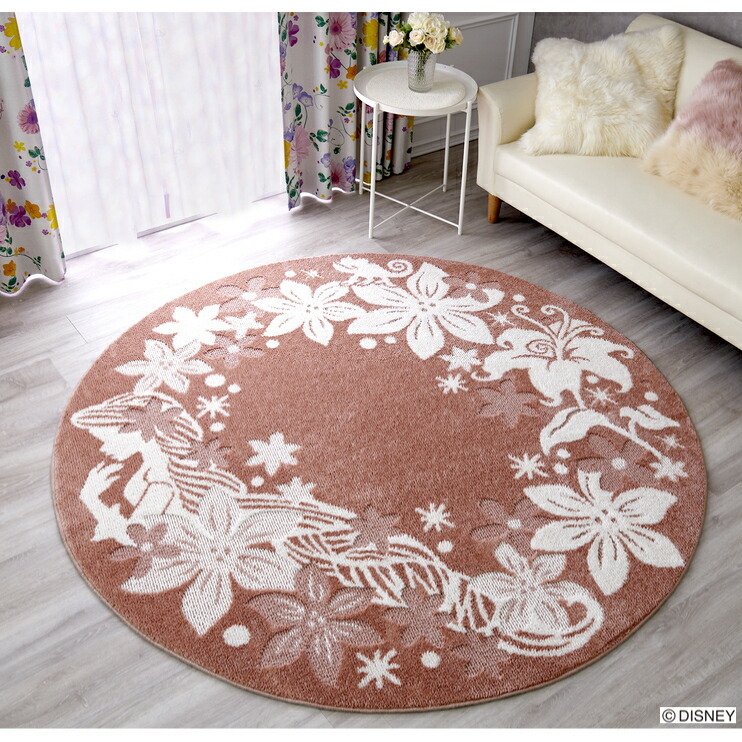 スミノエ ディズニー ラグ カーペット 130×185cm プリンセス