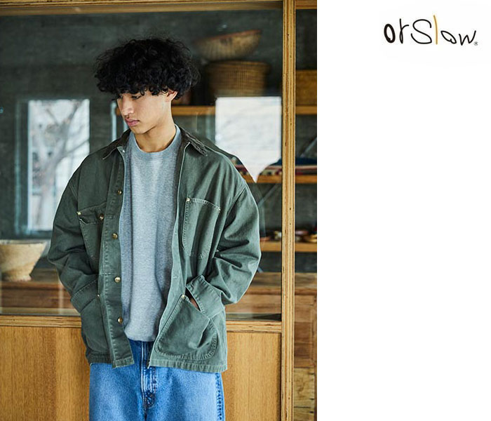 orSlow（オアスロウ） リラックスフィット オックスフォード ダック