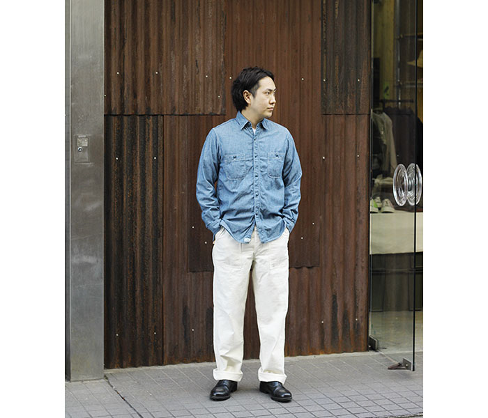 orSlow オアスロウ エクリュ レギュラーフィット ファティーグ