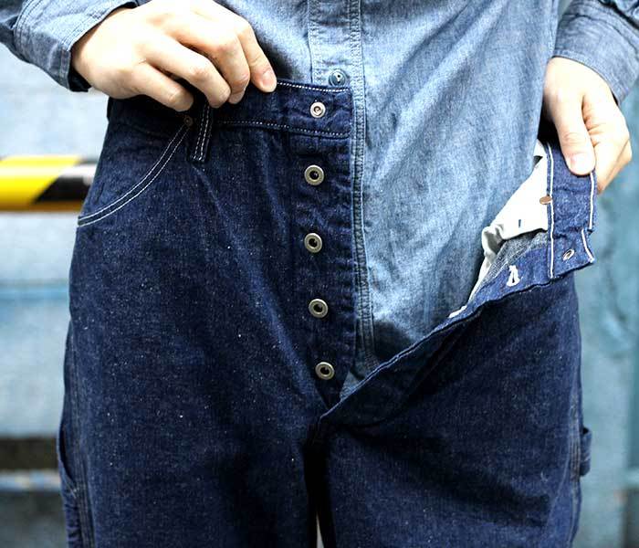 orSlow オアスロウ デニム ペインター パンツ ワンウォッシュ DENIM