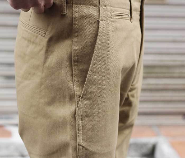 orSlow オアスロウ チノパン スリムフィット アーミートラウザーズ パンツ SLIM FIT ARMY TROUSERS CHINO  (01-5361-40)