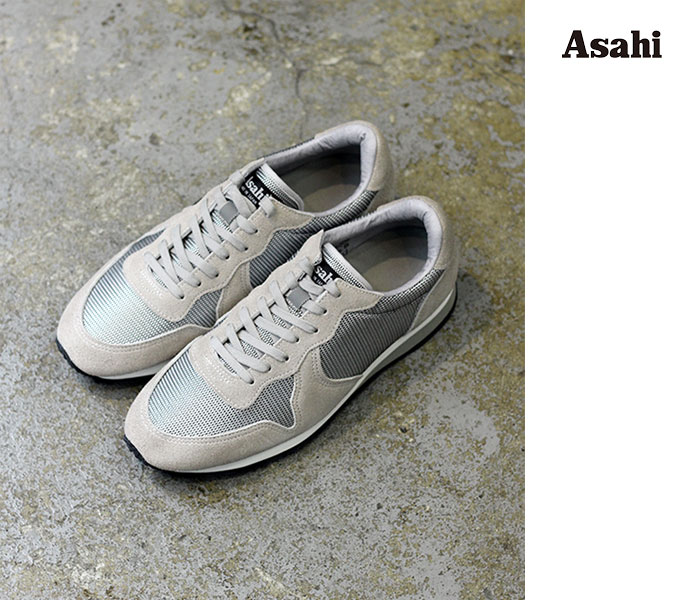 アサヒ ASAHI TRAINER GRAY トレーナー グレー スニーカー (016-KF50053)