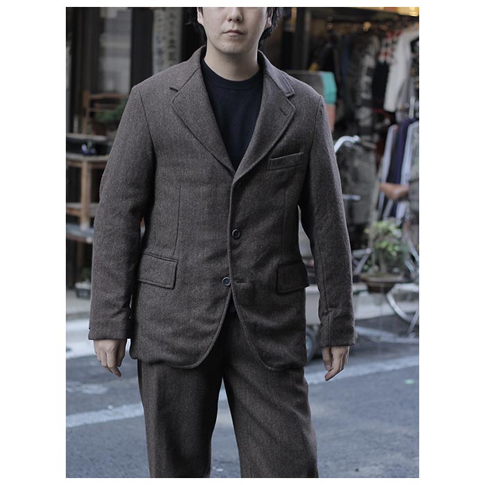 アプレッセ A.PRESSE ツイード テーラード ジャケット Tweed