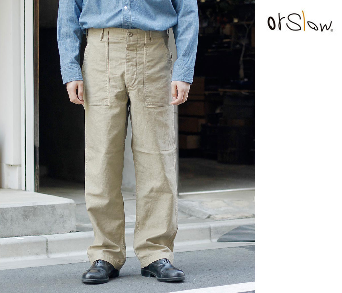 orSlow（オアスロウ） ファティーグパンツ 5002 ベイカーパンツ