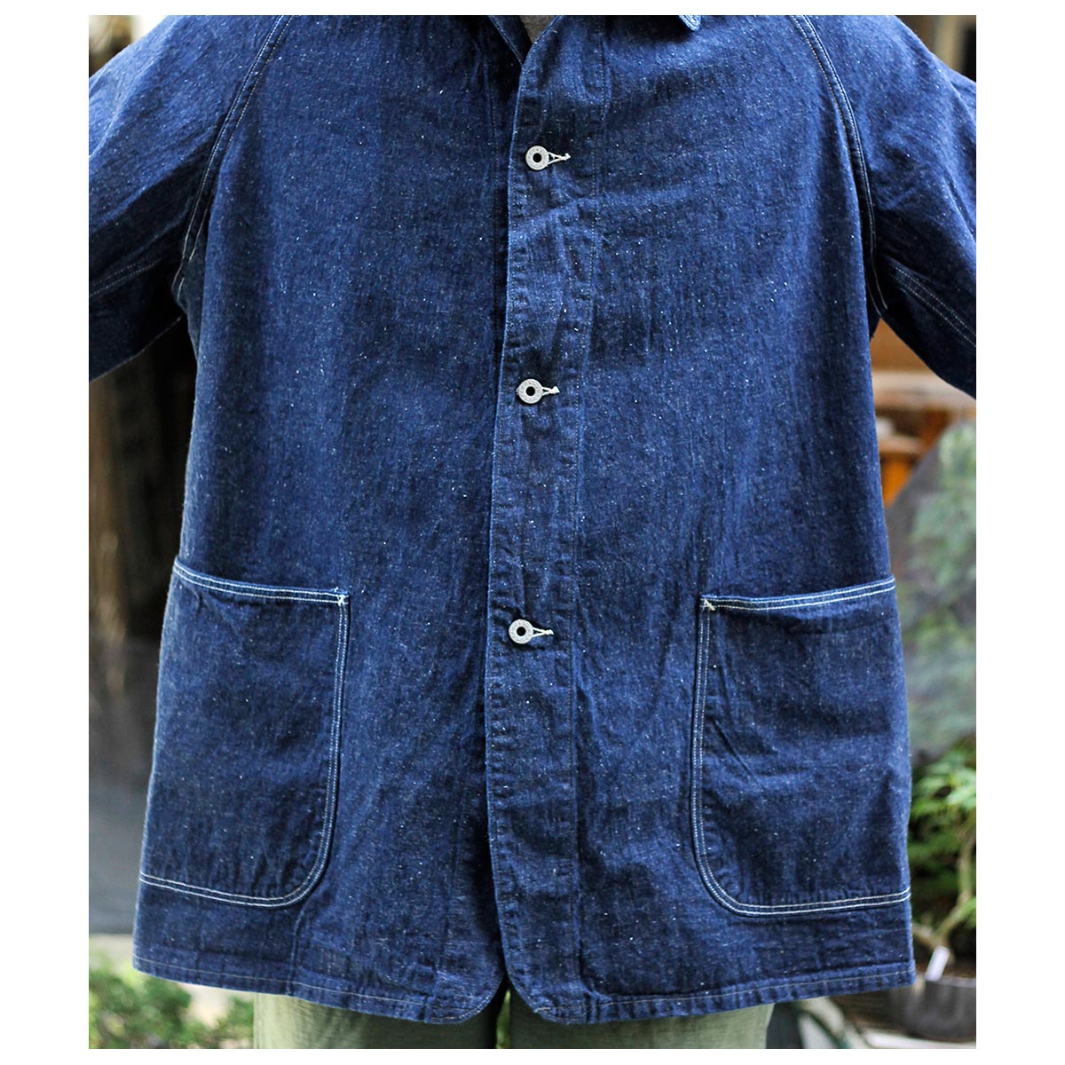 orSlow オアスロウ 40'S 大戦 デニム ルーズフィット カバーオール (01