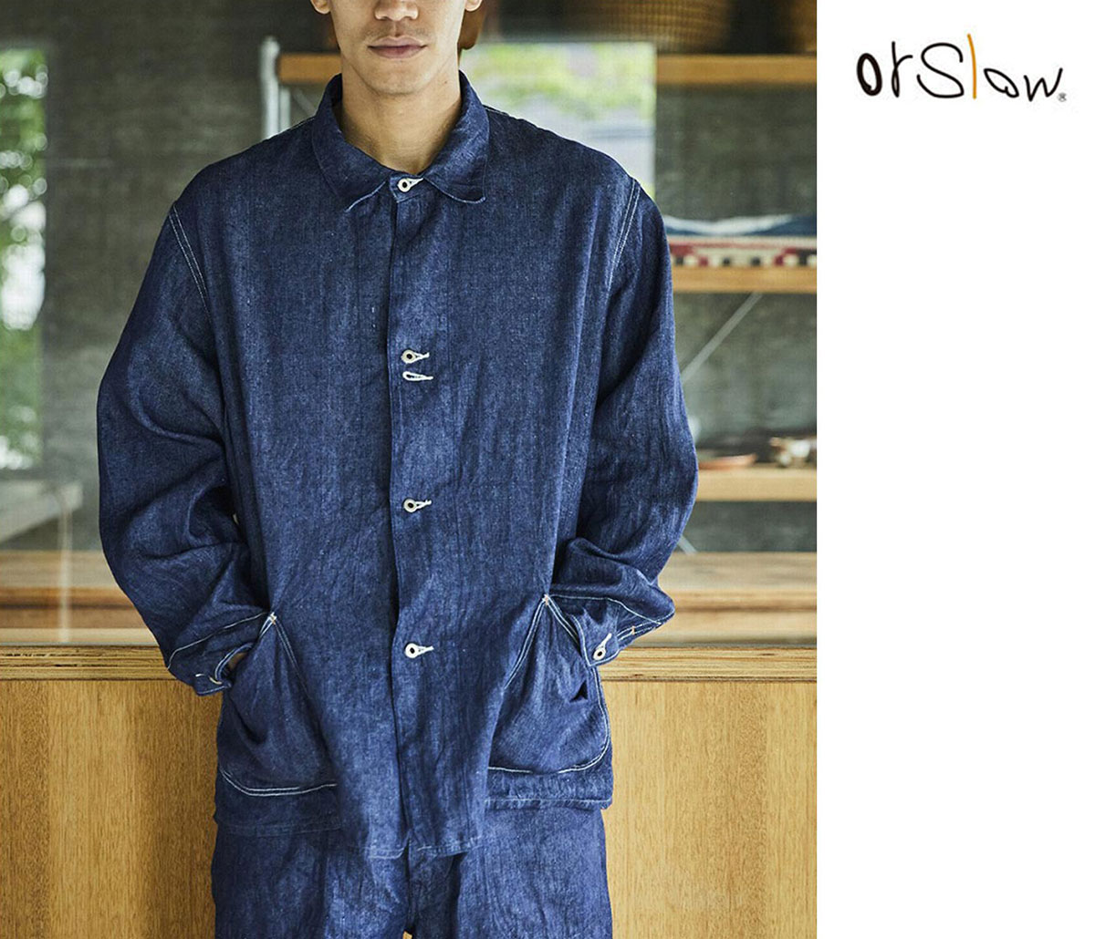 orSlow（オアスロウ） 26SS シーズナル リネン デニム 大戦