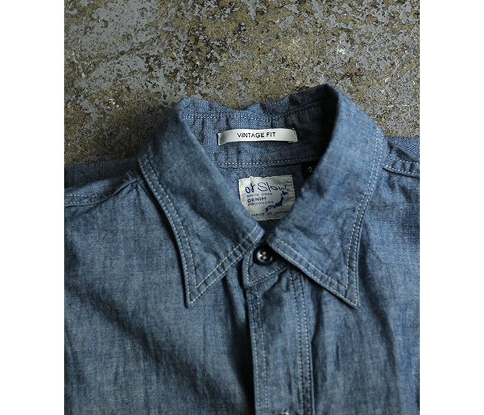 orSlow オアスロウ ヴィンテージフィット シャンブレー ワーク