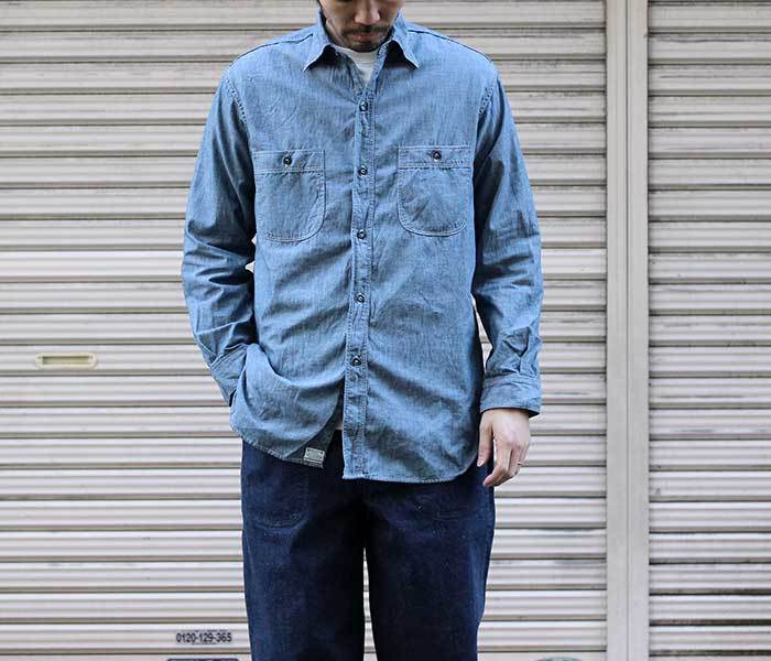 orSlow（オアスロウ） ヴィンテージフィット シャンブレー ワーク