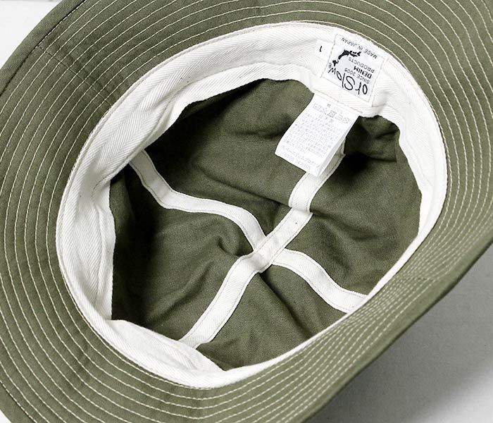 orSlow オアスロウ U.S.NAVYハット ミリタリーハット ヘリンボーン orslow[オアスロウ] US NAVY HAT HERRINGBONE [03--001-16A
