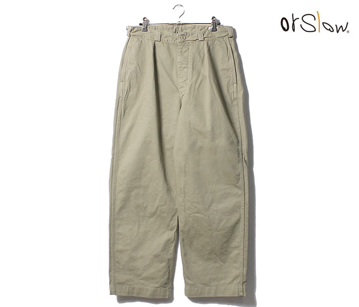 orslow オアスロウ　M-52 チノパン 楽天市場】[03-5252-72]orSlow(オアスロウ) M-52 FRENCH ARMY