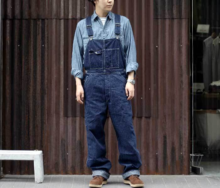 orSlow オアスロウ デニム オーバーオール 1930S DENIM OVERALL