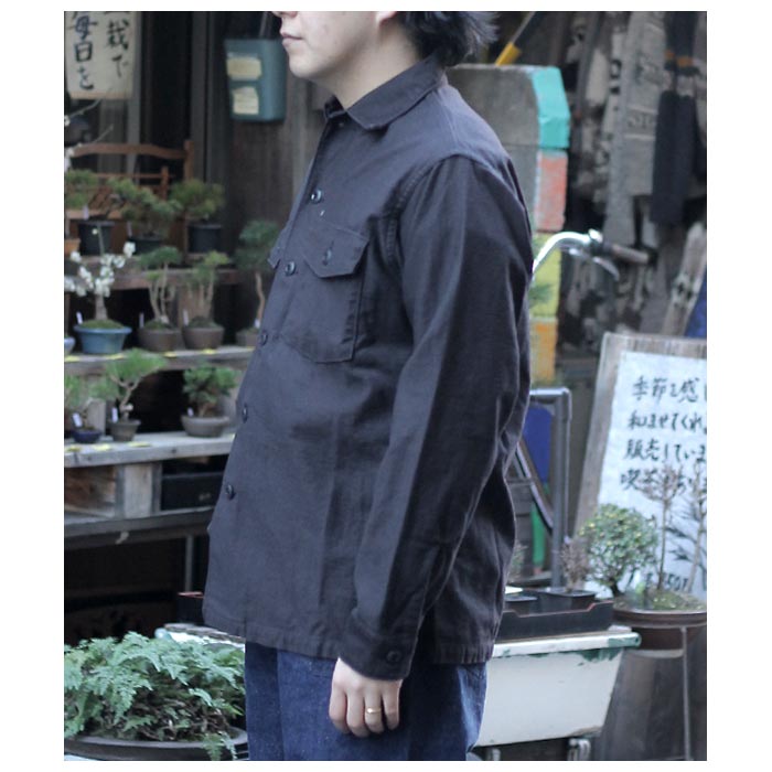 orSlow オアスロウ 羽織 ジャケット ブラック サイズ3 03_8045_61_trk1.jpg