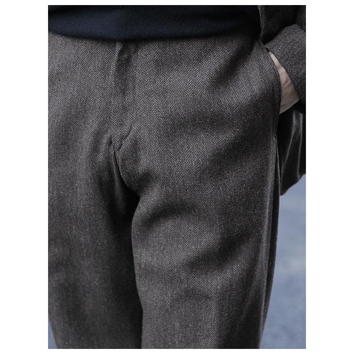 アプレッセ A.PRESSE ツイード トラウザー Tweed Trousers (23AAP-04