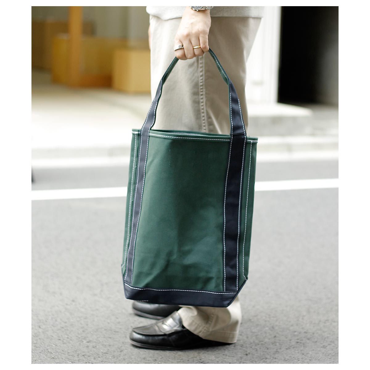 TEMBEA トートバッグ TEMBEA テンベア バゲット トート ミディアム (TMB-0501H-25AW