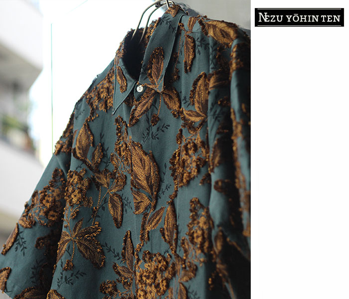 新品 NEZU YOHINTEN ジャカードシャツ nezu yohinten ジャカードシャツ 【公式通販】