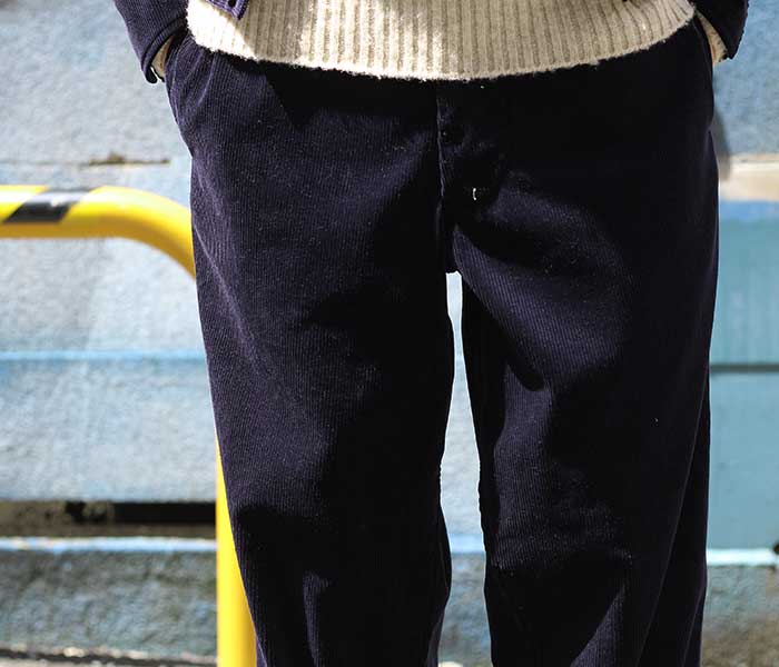 SCYE サイ コーデュロイ ハイバック トラウザーズ 2022FW COTTON CORDUROY HIGE BACK TROUSER  (1122-83010)