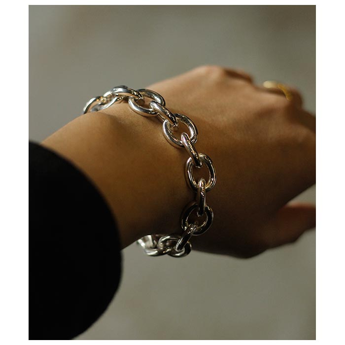 【MEJURI】スフィア スターリングシルバーチェーン ブレスレット Amazon | Meilanduo 925スターリングシルバー 3mm ツイスト