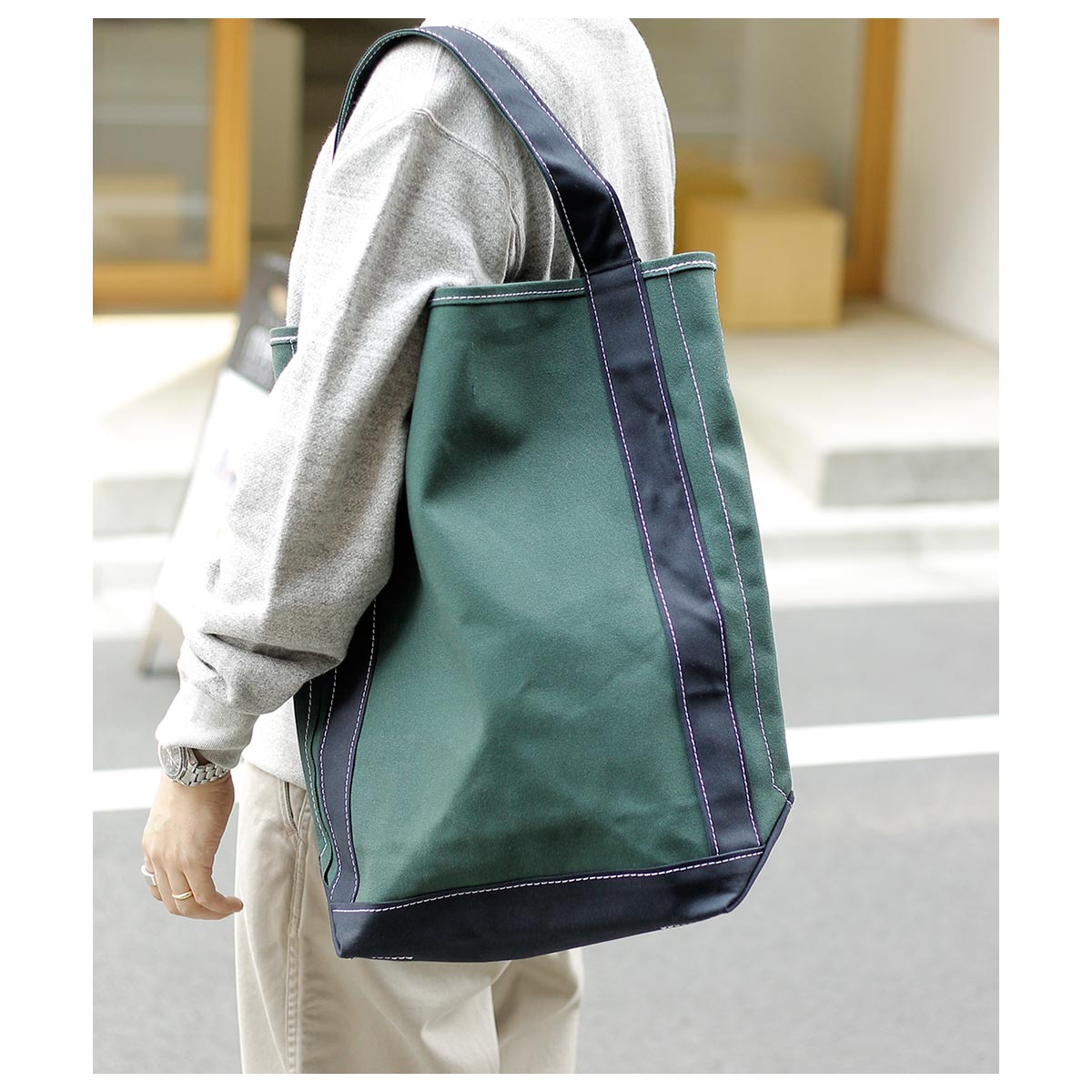 TEMBEA テンベア バゲット トート ラージ (TMB-1272H-25AW) : アンド