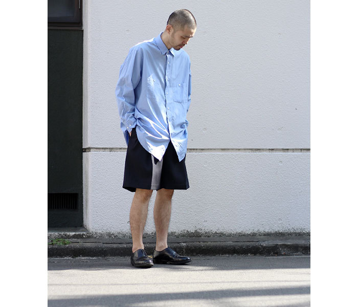 shellerシェリエ サイドZIPタックショートパンツ S SHORT PANTS – shéller / シェリエ