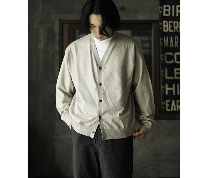 セール 40%OFF クレプスキュール crepuscule コットン カーディガン