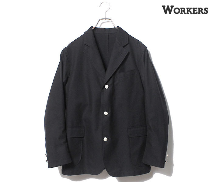 ワーカーズ ブレザー 36 Blazer Sport Coat Navy - テーラードジャケット